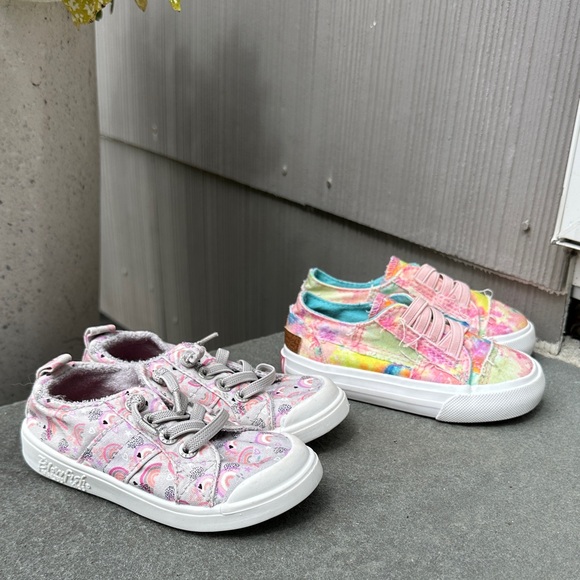 Blowfish Kids Sneakers(2 pairs) - Pink and Multicolor - Picture 1 of 3